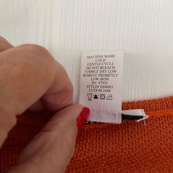 Autumn Fall Draper’s & Damon’s One Size Poncho - Picture 4 of 5